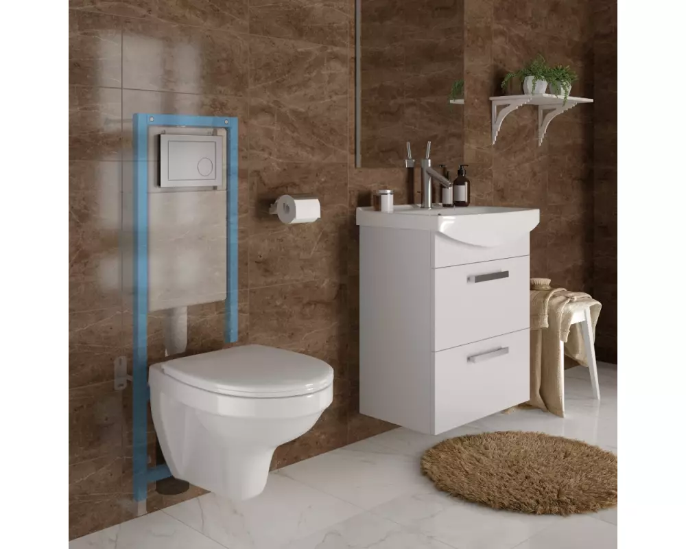 Инсталляция VECTOR для унитаза с бачком