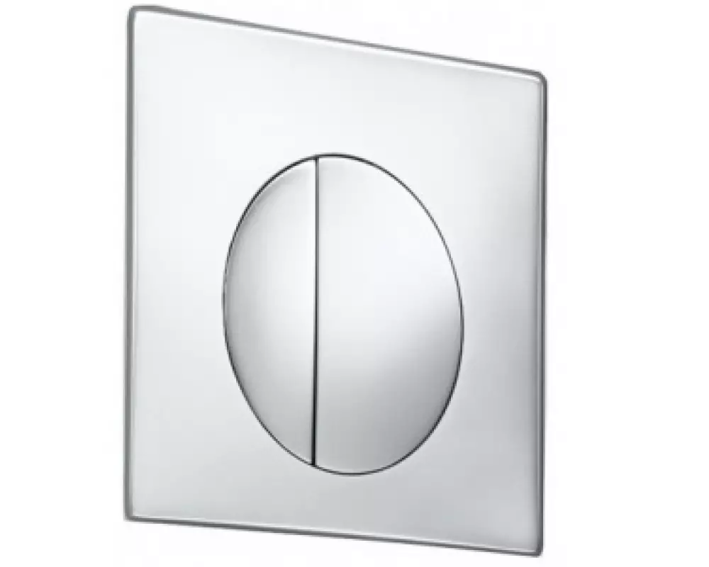 Кнопка LEON хром глянцевый