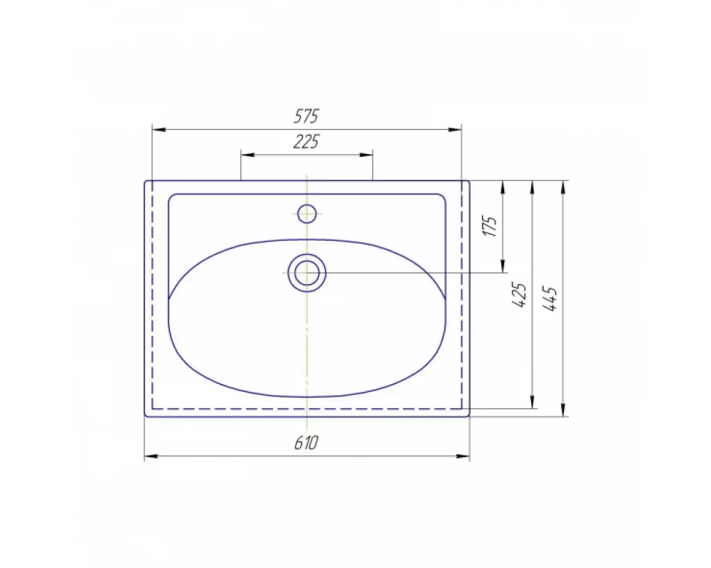 Умывальник «Калипсо» 600