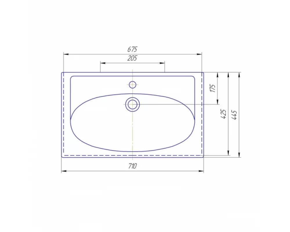 Умывальник «Калипсо» 700