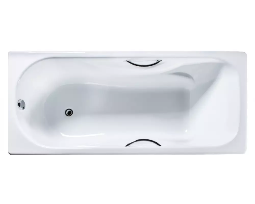 Чугунная ванна Универсал «Сибирячка» 170х75 с ручками