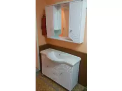 Шкаф зеркальный "Домус"1050 Светильник