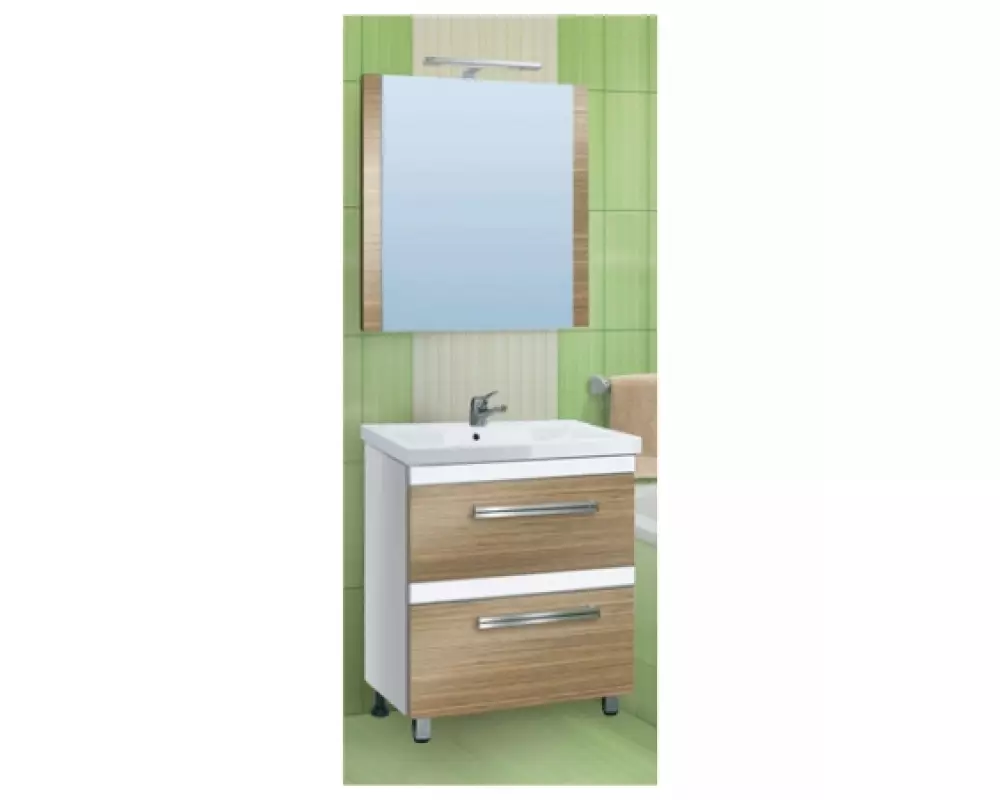 Комплект мебели для ванной комнаты «Сафари-Енисей» 600