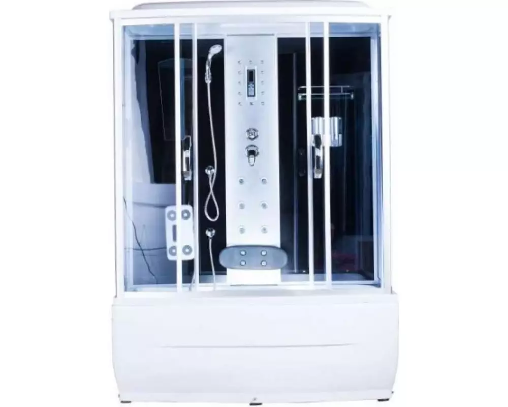 Душевая кабина 7806A  125х85 grey black