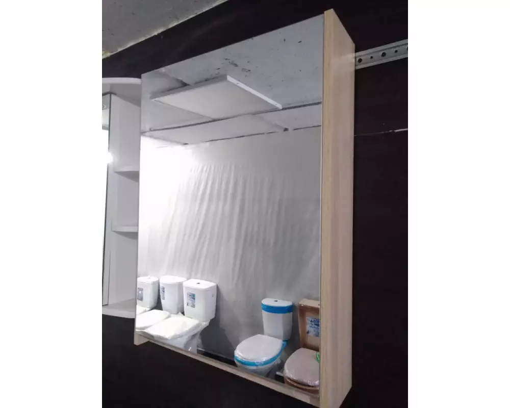 Шкаф зеркальный «Торонто» 800 без светильника