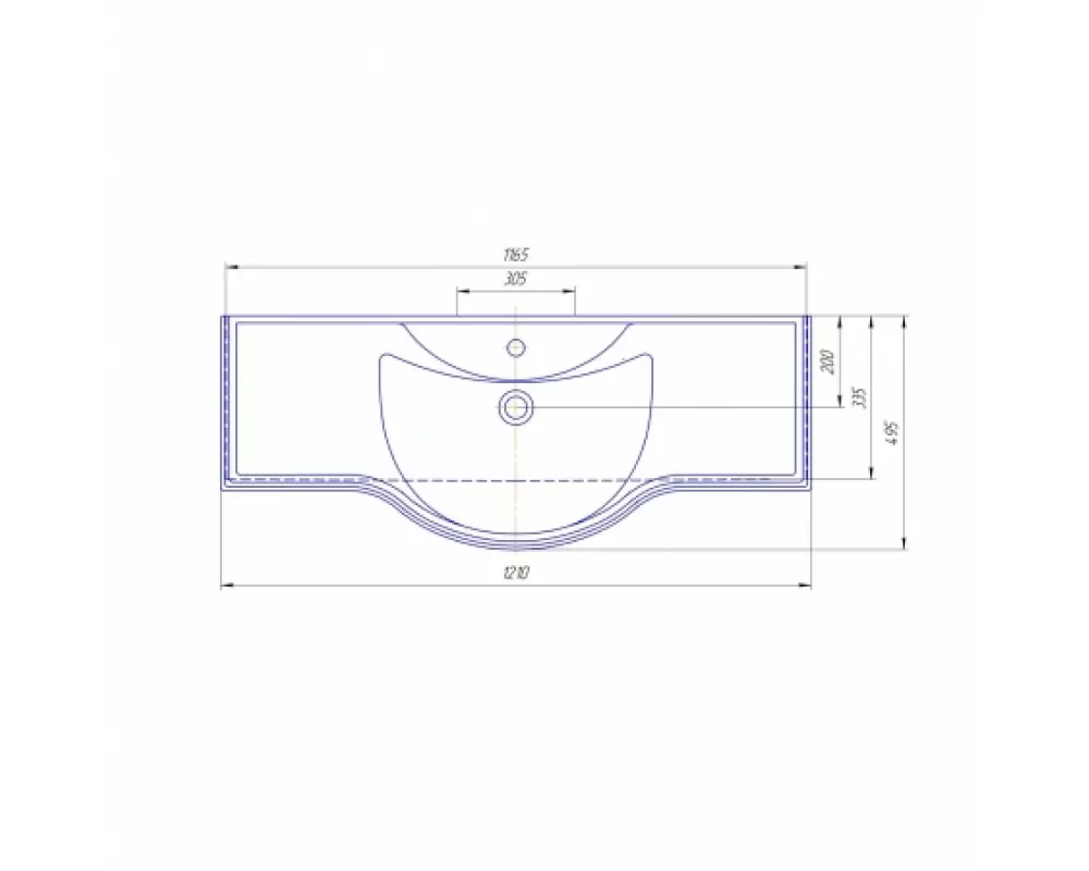 Комплект мебели«Стиль-Классик» 1200 6 Ящиков (тумба,умывальник  ,шкаф зеркальный,колонна 590)