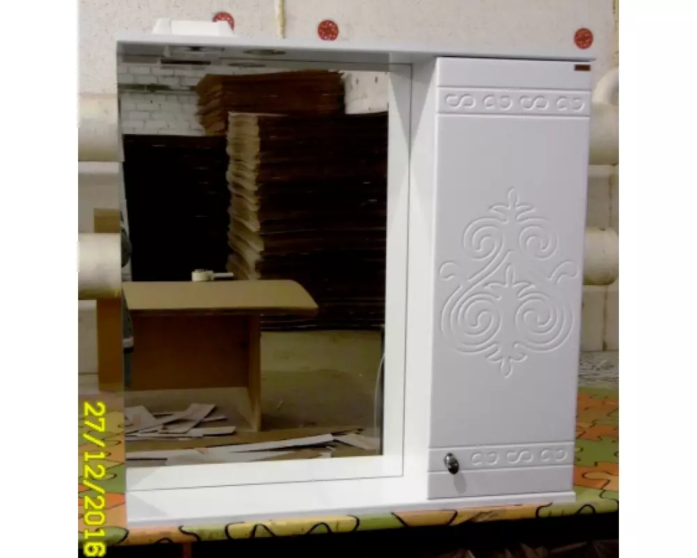 Комплект мебели «Северина-Классик» 800 1 Ящик (тумба,умывальник, шкаф зеркальный,колонна)