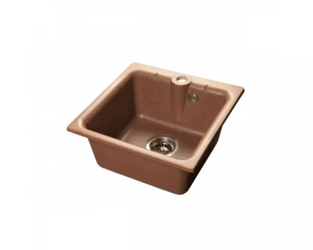 Каменная мойка Granmill 018 (молотый мрамор),глянец-блестки