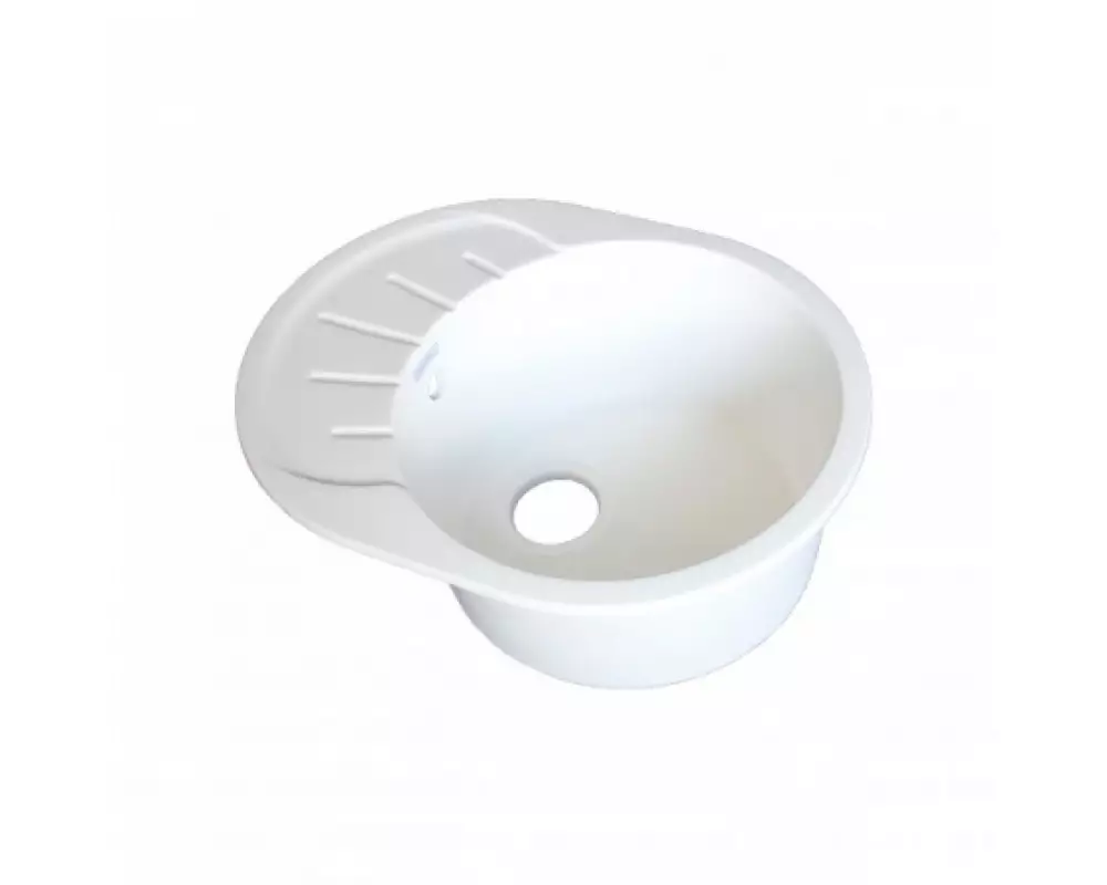 Каменная мойка Granmill 020  (молотый мрамор),глянец-блестки