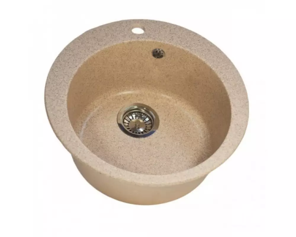 Каменная мойка Granmill 021  (молотый мрамор),глянец-блестки