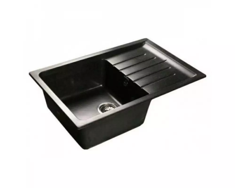 Каменная мойка Granmill 022 (молотый мрамор),глянец-блестки