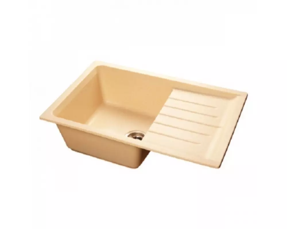 Каменная мойка Granmill 022 (молотый мрамор),глянец-блестки