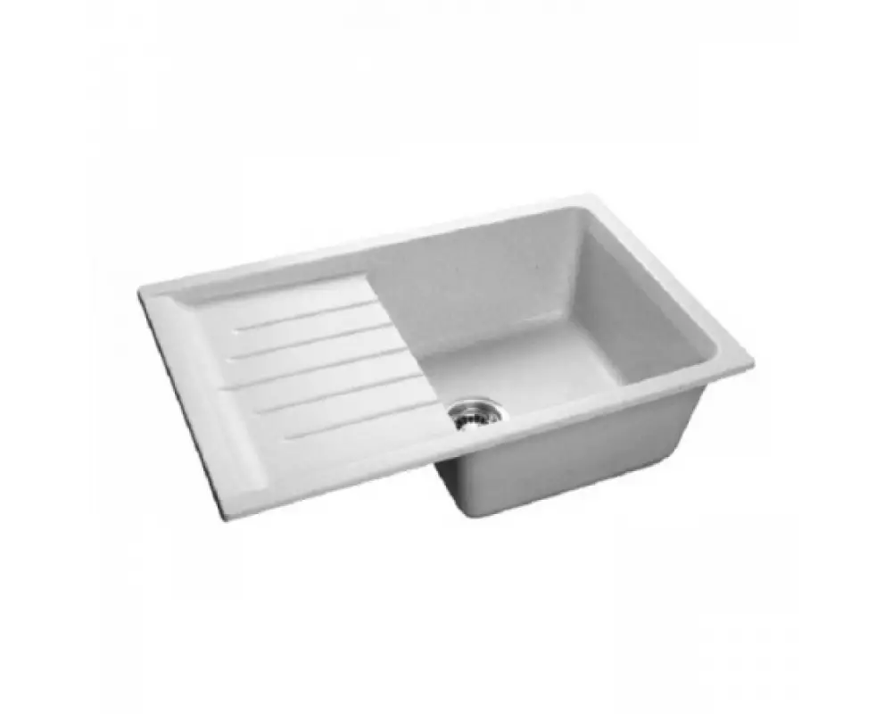 Каменная мойка Granmill 022 (молотый мрамор),глянец-блестки