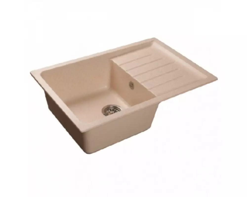 Каменная мойка Granmill 022 (молотый мрамор),глянец-блестки