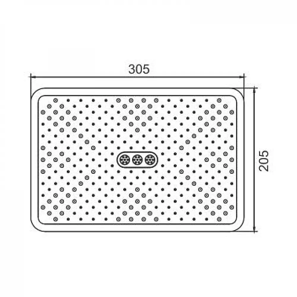 BD02-3 Лейка для верхнего душа