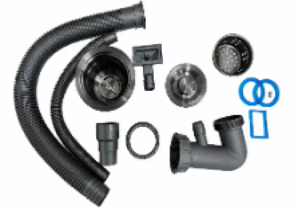 Кухонная мойка STELLUM 500Х480 врезная BLACK