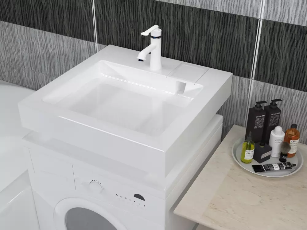 Раковина на стиральную машину BR-3 600х600