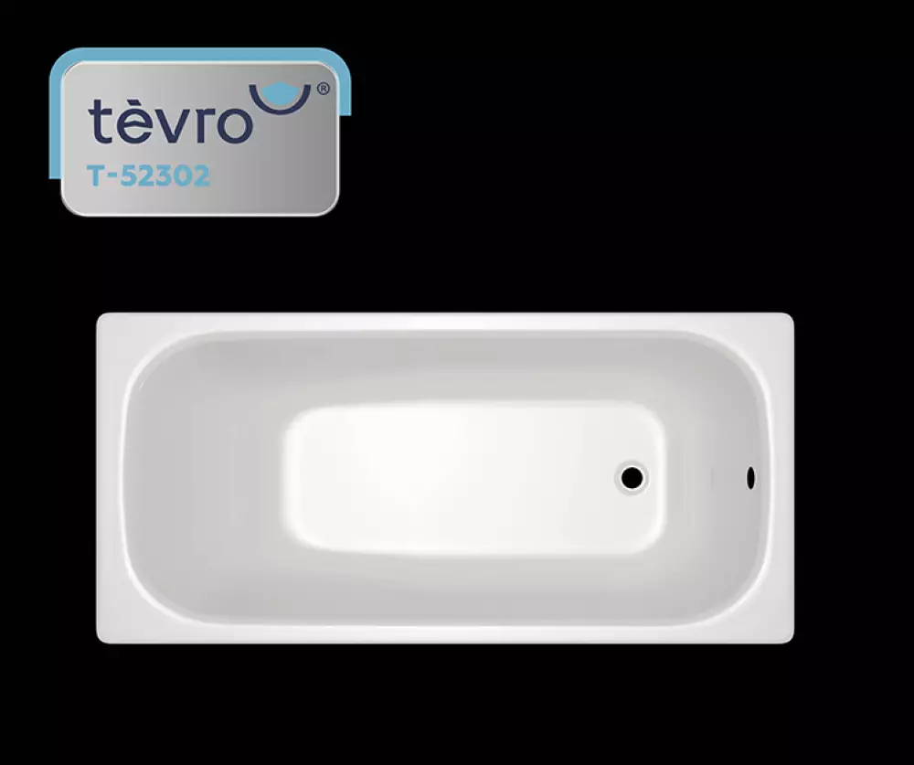 Ванна стальная Tevro Тонда 1600х750